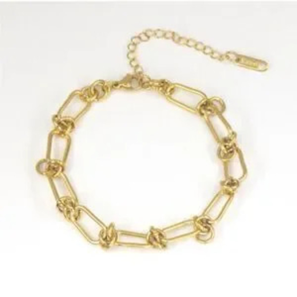 Gold Chain Bracelet N1438